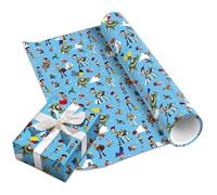 5 Sheets Toy Gift Wrapping Paper Story Birthday Wrapping Paper Story Gift Bag 48cm x 68cm Recyclable Folded Surprises Present Wrapper Roll Birthday Party Decoration for Kid Party Easter Festive