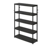 5 Shelf Plastic Shelving Unit (H)1850mm (W)1200mm (D)400mm