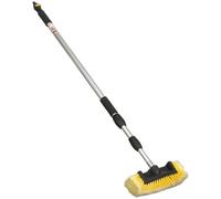 5 Sided Flow Through Brush - 3m Telescopic Handle - Soft Synthetic Bristles