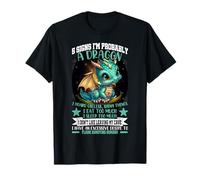 5 Signs I'm Probably A Dragon I Hoard Useless, Shiny Things T-Shirt