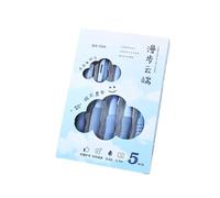 5-Simple Press the Sliding Pen, Fresh and Exquisite Stationery for Students -7034 Walking in the Clouds