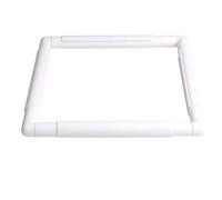 5 Size Embroidery Clip Frame,Plastic Sewing Hoop, Square Frame Hoop Embroidery Hoop Cross Stitch DIY Craft Sewing Tools,Cross Stitch Hoop Stand Lap for Embroidery,Quilting, Needlepoint,Silk-Painting