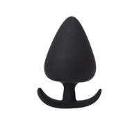 5 Sizes Anal Plug Trainer Dildo Massage Prostate Stimulator for Men Women Butt Plugs Sex Toys for Couples Adults 18 Black XXL