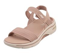 (5) Skechers Go Walk Arch Fit 2.0 Womens Walking Sandals in Mauve