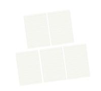 5 Softcover Notepad Threadbound Notebook 60 Pages Unruled/Dotted Line/Graph Ruled Writing Sketch Journal Paper Notebook