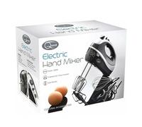 5 Speed 300w Hand Held Food Electric Whisk Mixer Blender Beater Dough Hooks