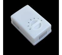 5-Speed Ceiling Fan Controller Panel Switch - Multi-Function Adjustable Speed Regulator for Various Fan Brands - Energy-Efficient White Plastic Design - Easy Installation - 220V Compatible - 1227945mm
