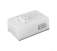 5-Speed Ceiling Fan Regulator Controller Panel Switch Airflow Fan Having Speed Rotary Control for Precise for Customizable Energy-efficient Plastic Wall Mount