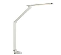 5-Speed Dimming Foldable Desk Lamp - Clip-On Study Light for Students Office & Bedroom - Adjustable Reading Lamp for Home & Living Room