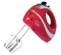 Quest Professional Hand Mixer - Red/Silver