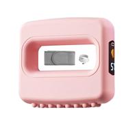 5-Speed Fascia Ring, Silicone Cordless Massager, Handheld Vibration Tool with Adjustable Intensity, Fitness Recovery Gear Soft Silicone, Body Sculpting Equipment, Massage Ring for Legs Neck Abdomen