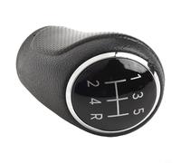 5-Speed Manual Gear Shift Knob for Ciaz, SX4 and S-Cross (2015-2022) - ABS Plastic + Metal Construction, Black, Direct Fit Replacement