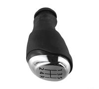 5-speed Manual Shift Knob for Clio 4 (MK4) 2012-2019 - Abs Pu Leather Gear Knob with Ergonomic Grip Simple Diy Installation Car Interior Upgrade