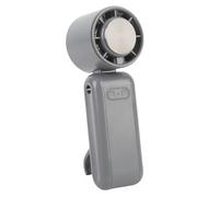 5-Speed Portable Handheld Fan, Powerful & Quiet, Enjoy Coolness, Multi-functional Design with Unique Neck Hook, Portable & Convenient for Outdoor Activities, Travel, Working (Gray)
