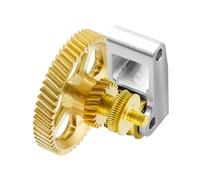 5 Spokes Hollows Steel Extruder Gears with SelfLubricating Brass Cores Optimized for Fiber Reinforced Filaments All Metal Hardened Steel DLC Coated Gears