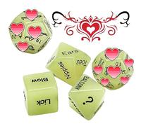 5 Sports And Fitness Green Dice, Will Automatically Light Up 1 Dice, Clear Action Patterns, Sports Training Guide, Couple Gift - K28