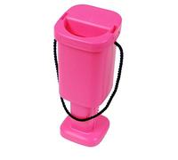 5 Square Charity Money Collection Boxes - Pink