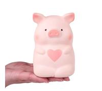 5" Squishies Toy Love Heart Pig Kawaii Soft Squishies Animals Toy Slow Rised Squeeze Piggy Squish Stress Relief for Kid Adult Toys