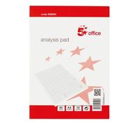 5 Star 10 Column Analysis Pad A4