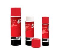 5 Star 108233 Office Glue Stick Solid Washable Non-toxic Large 40g [Pack 6]