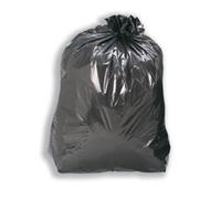 5 Star 110 Litre 100 Gauge Medium Bin Bags, Pack of 200, Black