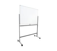 5 Star 1200 x 900mm Mobile Double Sided Magnetic Whiteboard FS668159