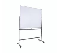 5 Star 1500 x 1200mm Mobile Double Sided Magnetic Whiteboard FS668152
