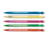 5 Star 2 X Disposable Mechanical Pencil Retractable with 3 x 0.7mm Lead Assorted Barrels [Pack 10]