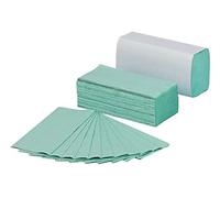 5 Star 230 x 305 mm C Fold Paper Towels includes 144 Towels Per Sleeve Sheet, Pack of 20, Green