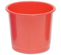 5 Star 330887 Waste Bin Polypropylene 14 Litres D304xH254mm Red