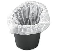 5 Star Facilities Bin Liners Light Duty 40L Capacity White