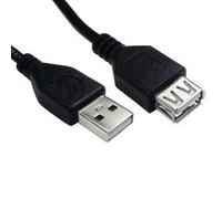5 Star A to A USB2.0 Type A M to Type A F Extension Cable 2m FS675447
