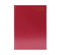 Condiary Academic Diary Day per Page A4 Burgundy 2025-2026