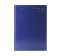 5 Star Academic Diary Week To View A4 Blue 2025-2026 KF3A4ABU25
