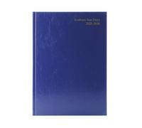 5 Star Academic Diary Week To View A4 Blue 2025-2026 KF3A4ABU25