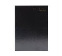 5 Star Academic Diary Week To View A5 Black 2025-2026 KF3A5ABK25