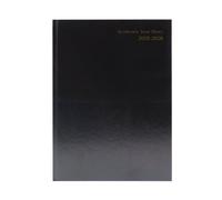 5 Star Academic Diary Week To View A5 Black 2025-2026 KF3A5ABK25