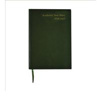 5 Star Academic Diary Week To View A5 Green 2026-2027 KF3A5AGN26
