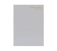 5 Star Academic Week To View Diary A5 Silver Grey 26-27 FS668132