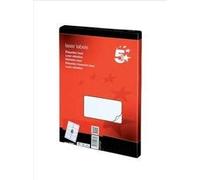 5 Star Addressing Labels Laser 8 per Sheet 99.1x67.7mm White [800 Labels]