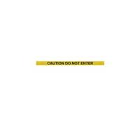 5 Star Back/End Barrier Black Caution Do Not Enter Yellow/Black 4.6m