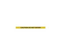 5 Star Back/End Barrier Black Caution Do Not Enter Yellow/Black 7.6m