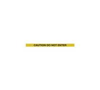 5 Star Back/End Barrier Black Caution Do Not Enter Yellow/Black 7.6m