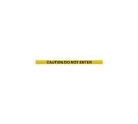 5 Star Back/End Barrier Yellow Caution Do No Enter Yellow/Black 9.1m