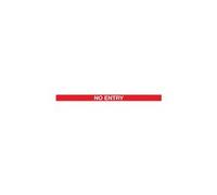 5 Star Back/End Barrier Yellow No Entry Red/White 7.6m