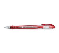5 Star Ball Pen 1.0mm Tip 0.4mm Line Red [Pack of 20]