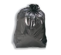 5 Star Bin Liners Recycled Medium/Heavy Duty 110L Black (Pack of 200)