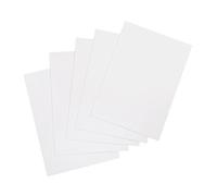 5 Star Binding Combs Covers 250 Micron A4 Clear PVC Plastic Covers (Pack of 100)