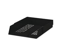 5 Star Black A4 Plastic Letter File Trays, (1 Tray)