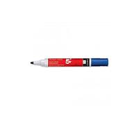 5 Star® Blue Dry Wipe Whiteboard Marker Pen - 3mm Bullet Tip